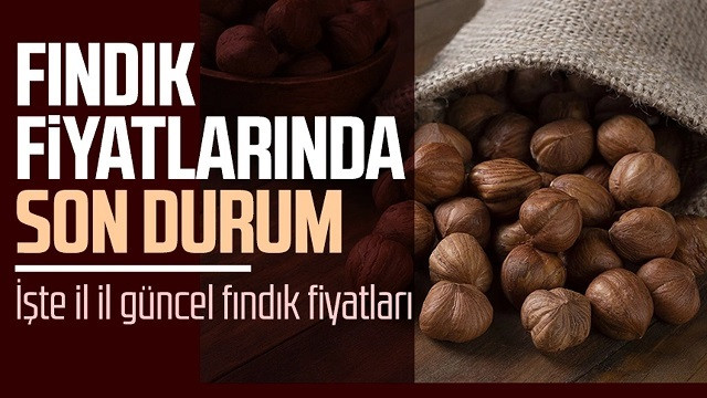 10 Ekim Perşembe Günü Fındık Fiyatları