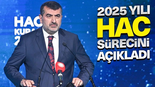 2025 HAC KURALARI İLE İLGİLİ BİLGİ VERDİ