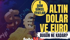 4 Ekim Cuma Günü Döviz ve Altın Fiyatları