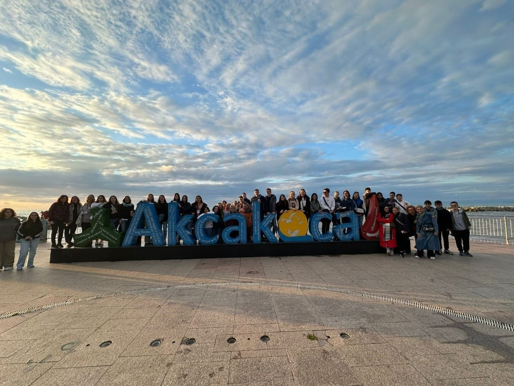 Akçakoca Atatürk Ortaokulu'nun  Misafirleri Avrupa'dan