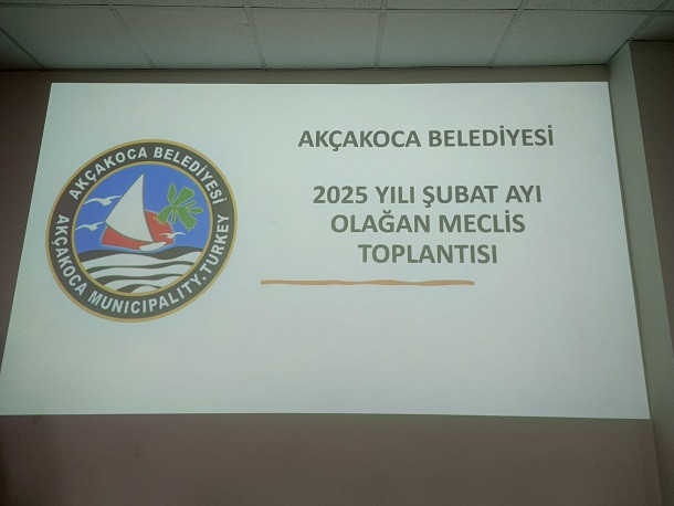 AKÇAKOCA BELEDİYESİ ŞUBAT AYI MECLİS TOPLANTISI YAPILDI