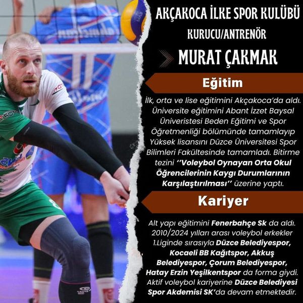 AKÇAKOCA DA VOLEYBOL KULÜBÜ KURULDU