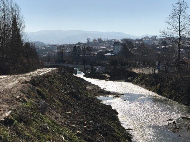 Akçakoca Küpler Köyü Dere İslahı İhalesi Yapıldı