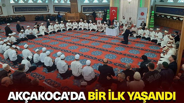 Akçakoca'da bir ilk yaşandı