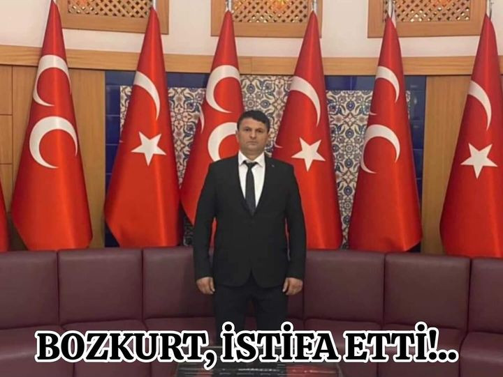 ALAPLI MHP’DE ŞOK İSTİFA