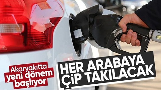 Araçlara çip takılacak!