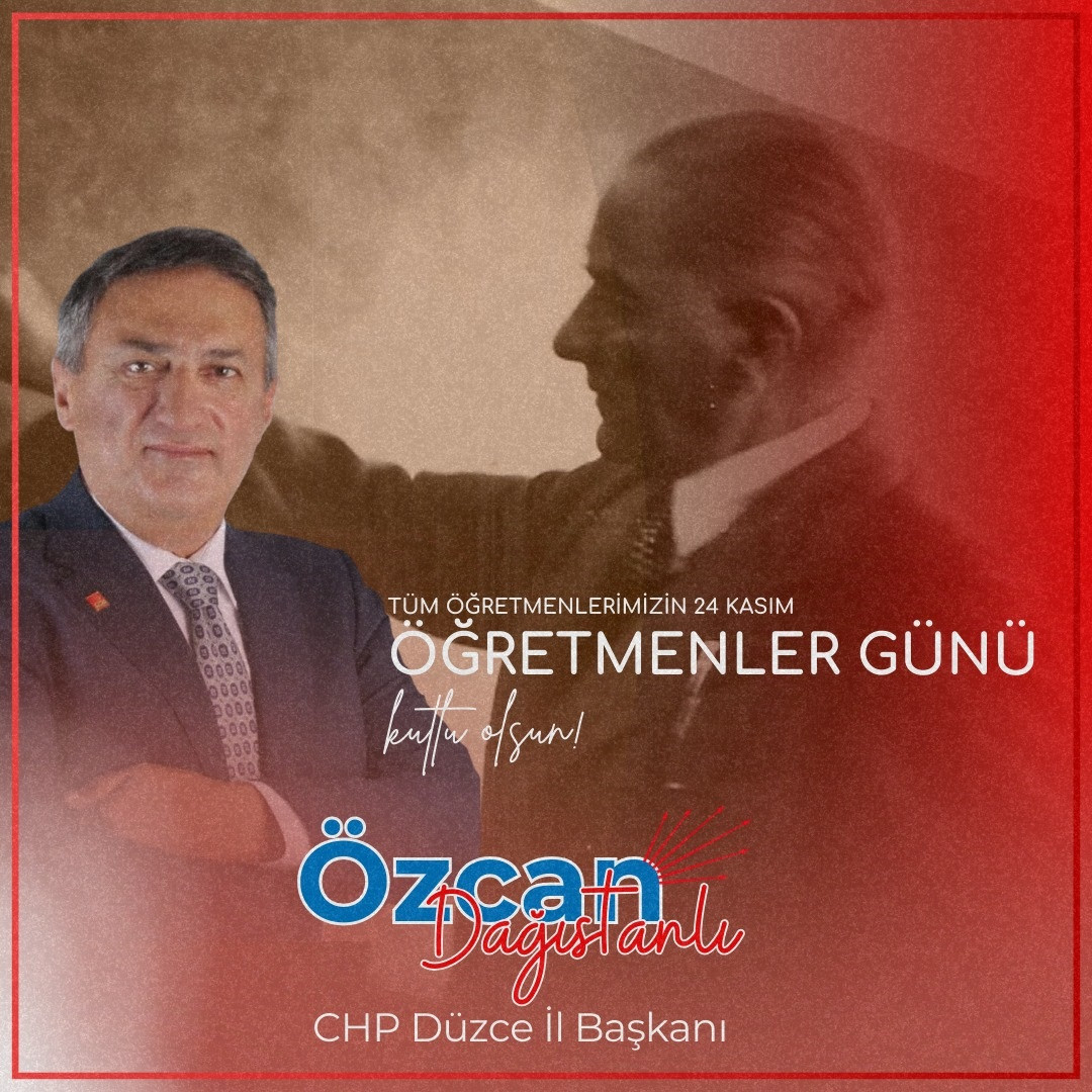 Başkan Özcan Dağıstanlı.Öğretmenleri Unutmadı