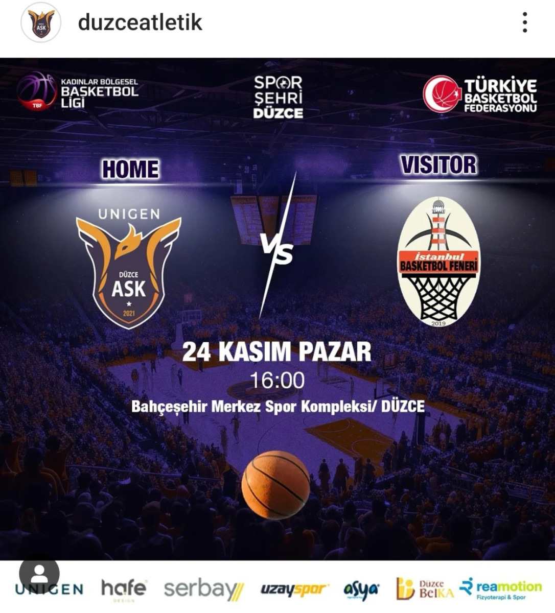 BASKETÇİ KIZLARIMIZ İSTANBUL FENERİNİ KARŞILAYACAK