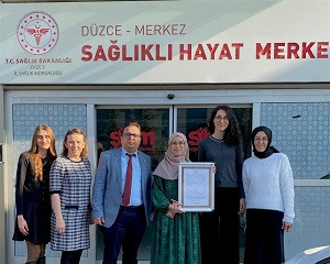 ‘Bebek Dostu Sağlıklı Hayat Merkezi’’ Ünvanı Aldı.