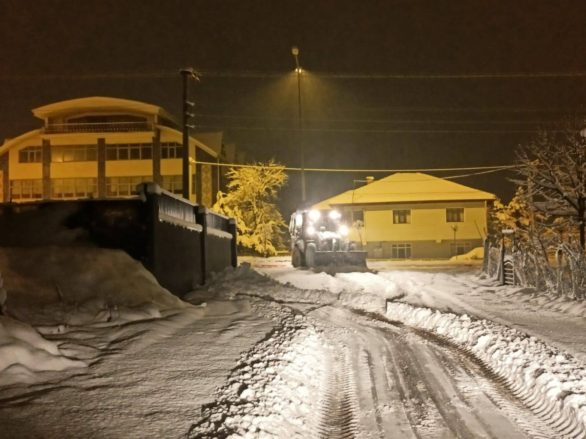 Beyköy Beyaza Büründü