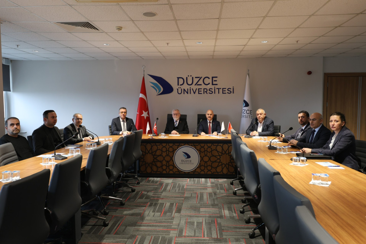 Bolu Düzce Ar-Ge Proje Pazarı 2025 Hazırlık Toplantısı Düzce Üniversitesi’nde Gerçekleştirildi