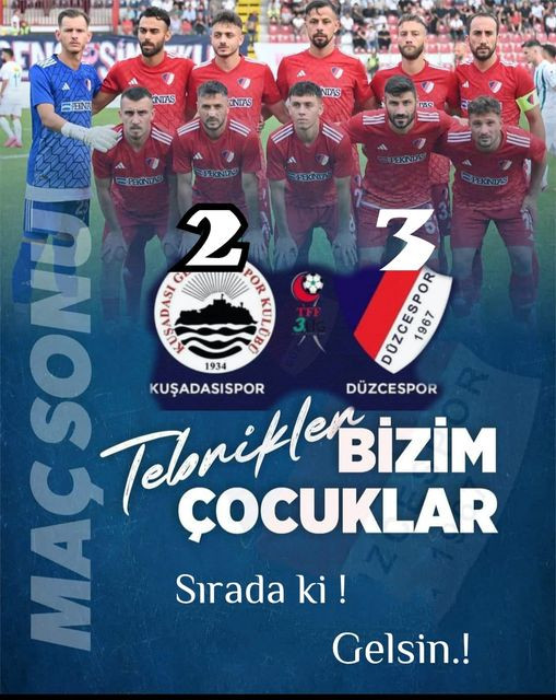 DÜZCESPOR YENİ HOCASI İLE KAZANDI