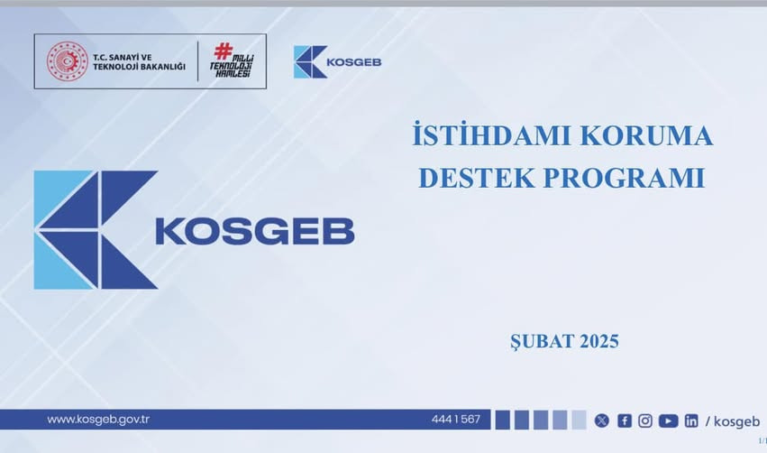 İSTİHDAMI KORUMA DESTEK PROGRAMI