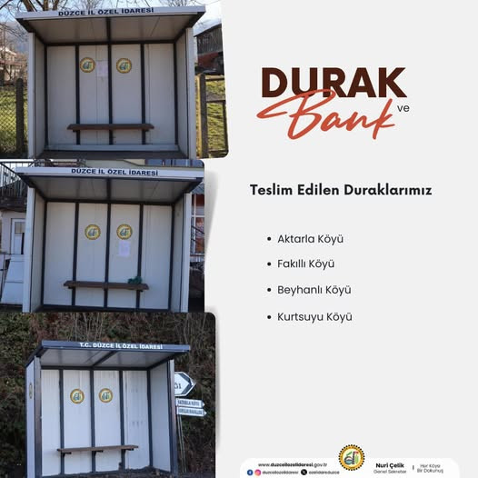 İl  Özel İdaresi'nden köylere durak