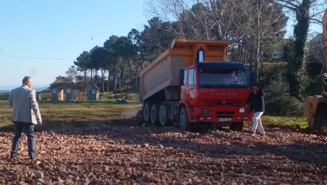 MELENAĞZI KÖYÜNDE YAPILACAK MAHMUZ ÇALIŞMALARINA BAŞLANDI