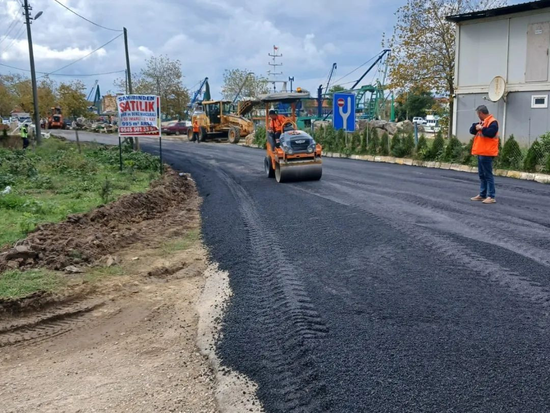 MELENAĞZI YOLU ASFALTLANDI