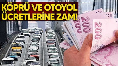 Otoyol, köprü geçiş ve tren biletleri fiyatları