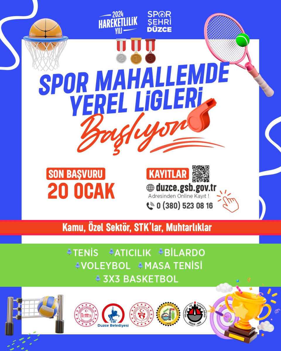 Spor Mahallemde Yerel Ligleri Başlıyor